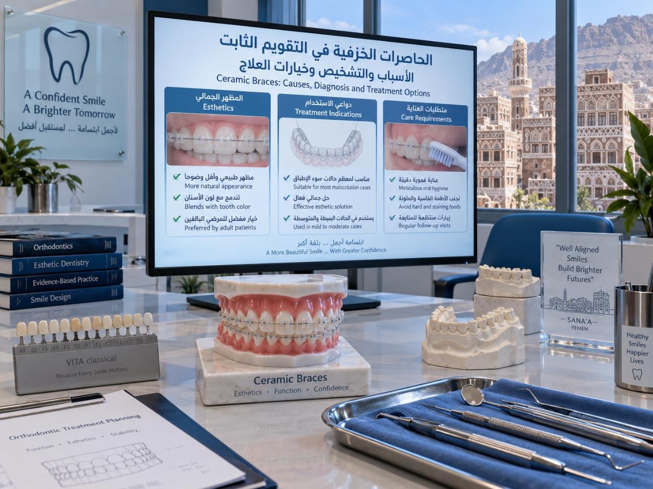 الحاصرات الخزفية في التقويم الثابت: الاستخدامات والخطوات والعناية