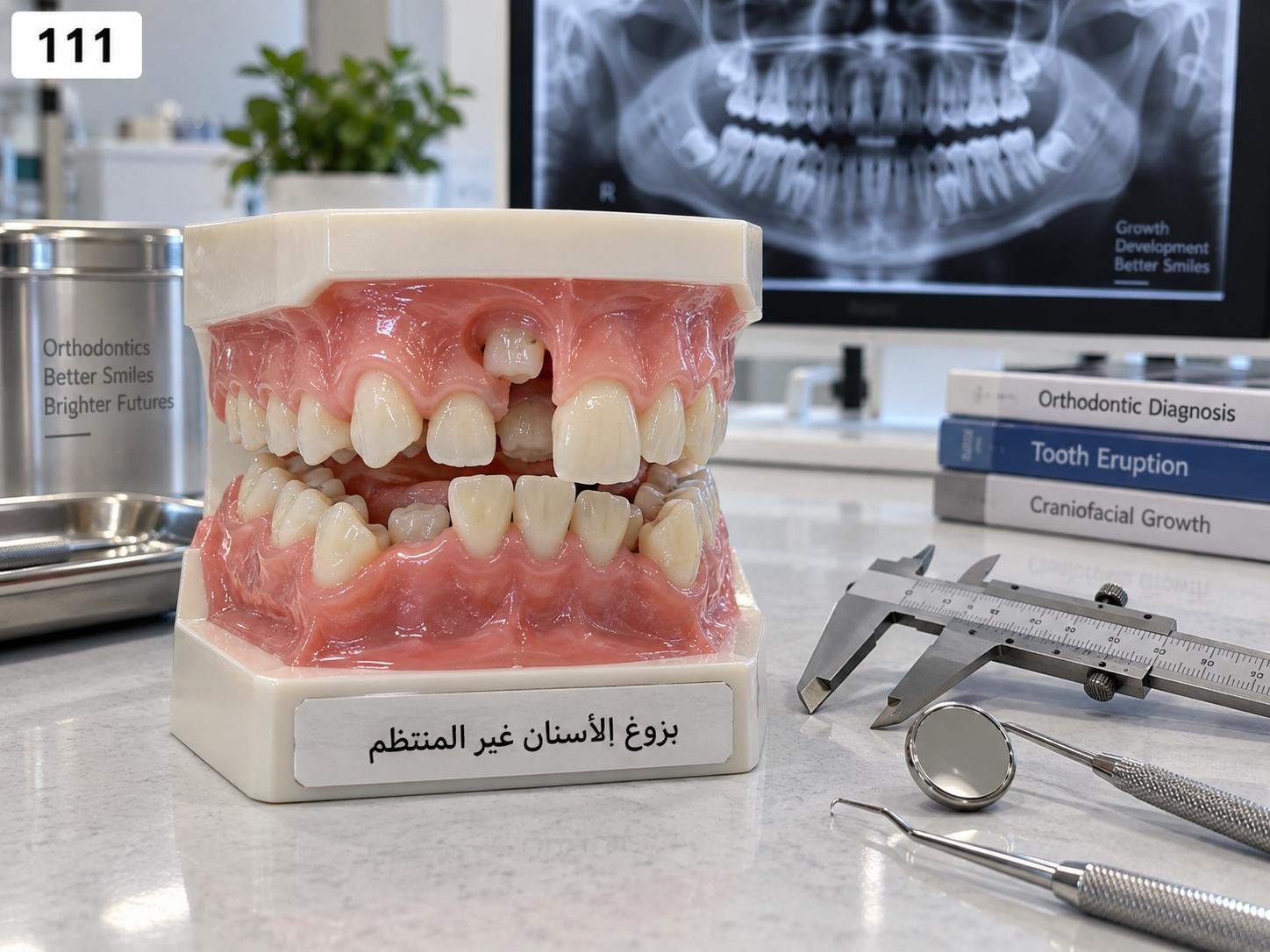 بزوغ الأسنان غير المنتظم: الأسباب والتقييم وخيارات العلاج