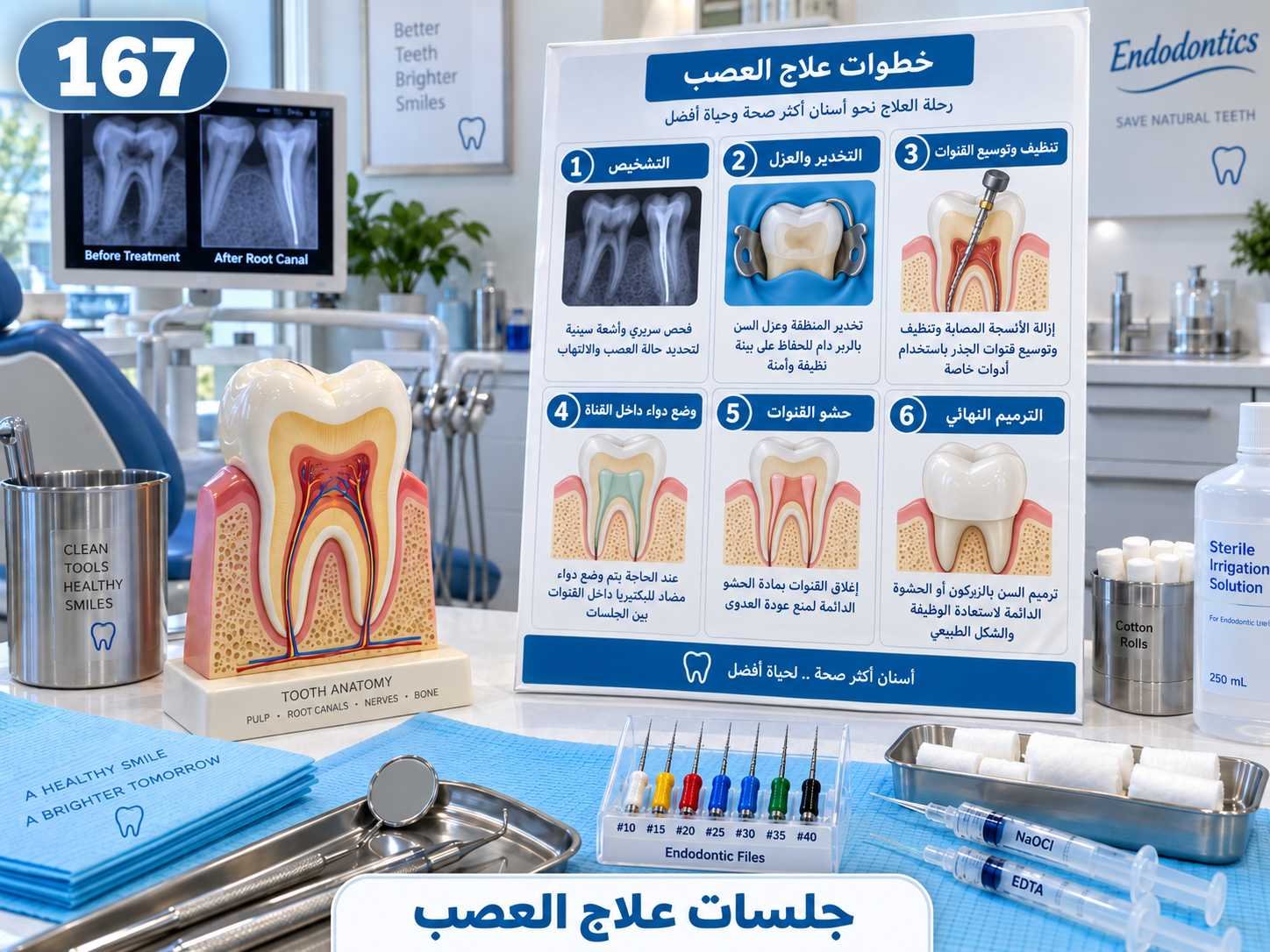 جلسات علاج العصب: الدواعي والخطوات والمتابعة