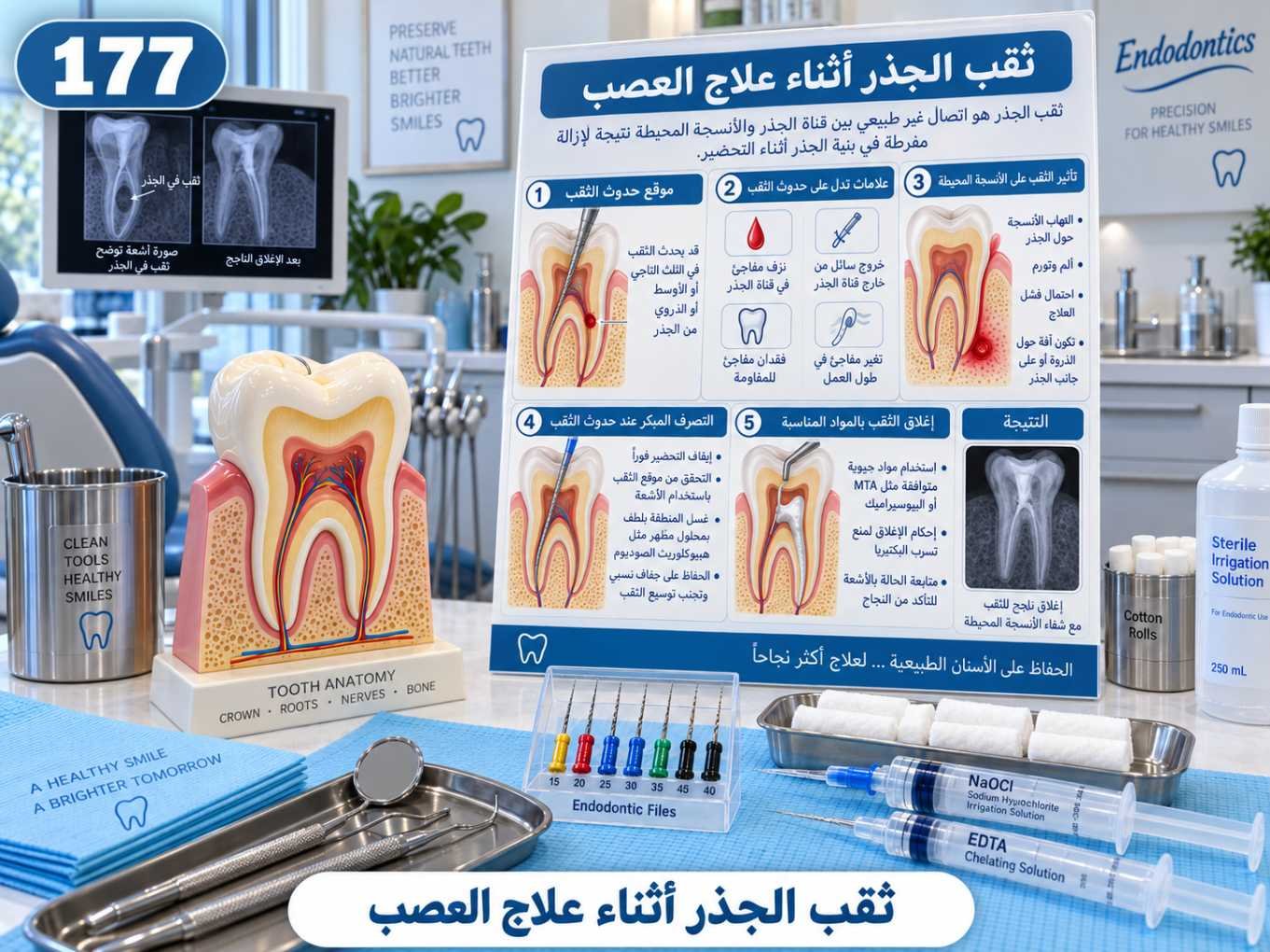 ثقب الجذر أثناء علاج العصب: الأسباب والتشخيص وخيارات العلاج